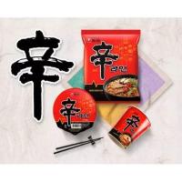 ราคา พร้อมส่ง 농심 신라면 ชินรามยอน บะหมี่กึ่งสำเร็จรูปเกาหลีรสเผ็ด Nongshim Shin Ramyun (4940121808)