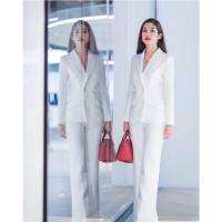 ราคา ชุดสูทสีขาวผู้หญิง ชุดสูทผู้หญิง เสื้อสูทผู้หญิง สูทสีขาว (21452081329)