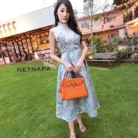 ราคา เดรสผ้าทอ งานป้ายสวยราคาถูก (1367991813)