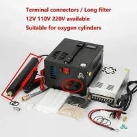 ราคา 12V 110V 220V Refilling Air Compressor 300bar 4500Psi 30Mpa For Hunting Diving Air PCP Pump Car Pum (56906313750)