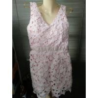 ราคา จั้มสูทแต่งผ้าฉลุ สีชมพู (816550657)