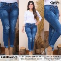 ราคา Febri Ripped JEANS DOESN& 39;T THROUGH THE WAIST BOTTOM BUTTON FOLDED WITH RIBBON|กางเกงยีนส์เชียรา|รีเร ยีนส์ (19979273960)