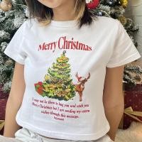 ราคา เสื้อครอปคริสมาสต์ผ้าหนานุ่ม พร้อมส่ง!!กดมาโลดด (18766936772)