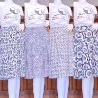 ราคา กระโปรงผ้าฝ้าย กระโปรงผ้าฝ้ายพิมพ์ลาย #DD 005 - 008 กระโปรงผ้าไทยสำเร็จรูป กระโปรงผ้าฝ้ายพื้นเมือง Cloth skirt cotton (2193728407)