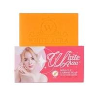 ราคา (160g.x1ก้อน) White Aura Miracle Carrot Soap ไวท์ออร่า สบู่แครอท (2180688218)