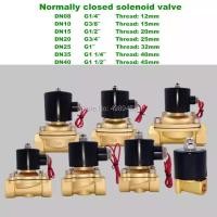 ราคา โซลินอยด์วาล์ว โซลินอยด์ วาล์ว ปกติปิด จ่ายไฟเปิด 12VDC 24VDC 220V 1/4 นิ้ว 1/2 นิ้ว 3/4 นิ้ว 1นิ้ว1. 5 นิ้ว 2 นิ้ว (51952881780)