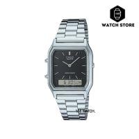 ราคา CASIO นาฬิกาข้อมือ VINTAGE รุ่น AQ-230A-1DMQ ของแท้ประกันศูนย์ 1ปี (53953711349)