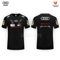 ราคา เสื้อยืดทีมแข่งรถ Audi Sport Racing, เสื้อยืดพิมพ์ลายนักแข่งรถ, เสื้อยืดแขนสั้นทีมแข่งรถสำหรับแฟนคลับที่สวมใส่สบายและหลว (52008735275)