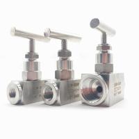 ราคา 3/8" 1/2" 3/4" 1" บีเอสพี หญิง304สแตนเลสอุณหภูมิสูงวาล์วเข็มไฮดรอลิกควบคุมการไหลปิดวาล์วเข็ม (40415666230)