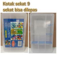ราคา กล่องยากล่องพาร์ทิชัน9 ไนกี้ 9กล่องพาร์ทิชันกล่องอเนกประสงค์กล่องเก็บภาชนะพลาสติกภาชนะมินิกล่องพลาสติกกล่องปฐมพยาบาลกล่องยากล่องเลโ (29715254753)