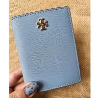 ราคา TORY BURCH - กระเป๋าสตางค์ใบเล็ก ใส่บัตร รุ่น Emerson Saffiano Leather (20601540710)