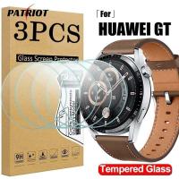 ราคา [PATRIO] ฟิล์มกระจกนิรภัยกันรอยหน้าจอ HD ใส กันรอยขีดข่วน สําหรับ Huawei Watch GT 2 46 มม. 3 ชิ้น (23764216824)