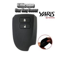 ราคา Toyota All-New Yaris 2018-2022 2BUTTON Keyless Push Start Remote Car Key ซิลิโคนฝาครอบป้องกัน (46758061672)