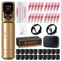 ราคา ชุดปากกาสัก AMBITION Torped 32 - ราคา SAME ฟรีตลับ 20 ชิ้น! (1005RL/1007RL/1209RM/1215RM) + กล่องเครื่องมือ (29482833448)