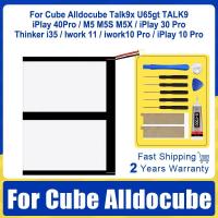 ราคา แบตเตอรี่ใหม่สําหรับ Cube Alldocube iPlay Thinker Knote Iwork X 10 11 30 i35 40 M5 M5S M5X Talk9x U65gt Pro แท็บเล็ตพีซี (45910644140)