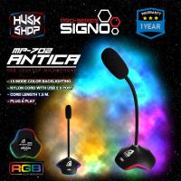 ราคา ไมค์คอม Signo MP-702 ANTICA RGB Desktop Microphone ไมค์โครโฟน สำหรับคอมพิวเตอร์ ประกันศูนย์ 2 ปี (4684388469)