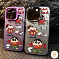 ราคา เคสโทรศัพท์ปีใหม่การ์ตูนชิน สำหรับไอโฟน11 For iPhone12 13 14 15 16 Pro MAX X XS XR XS 6 7 8Plus SE2020 เปลือกนิ่ม เคส (28024040905)