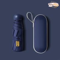 ราคา [JZ66] ร่มพกพากันยูวี UV ร่มมินิมอลขนาดเล็ก พับได้ กันแดดกันฝน พกพาสะดวก (22670004585)