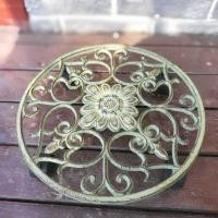 ราคา E-Commercial Cast Iron Universal Wheel Mobile ถาด Receptacle ที่วางกระถางดอกไม้ขาตั้งดอกไม้สวนวัสดุ (45808921819)