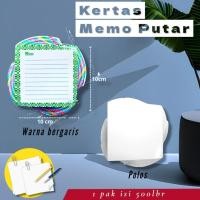 ราคา กระดาษบันทึกสีและขาว 500 แผ่น 10x10 ซม (48909600497)