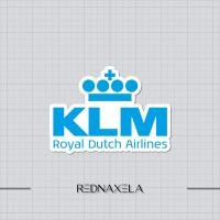 ราคา สติ๊กเกอร์ไวนิล KLM Royal Dutch Airlines, สติ๊กเกอร์กระเป๋าเดินทางสําหรับเดินทาง (19587500324)