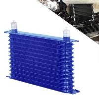 ราคา UNIVERSAL Aluminum 7/13/15 Rows OIL COOLER 10AN-AN10 ENGINE TRANSMISSION OIL COOLER KIT TRUST TYPE (54504409628)