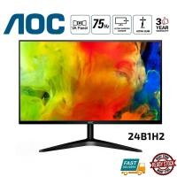 ราคา MONITOR (จอมอนิเตอร์) AOC 24B1XH / 24B1XH2/67 23.8'' FHD (VA,75Hz) ประกัน 3 ปี (1500729436)