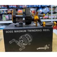 ราคา รอก Marukyo BOSS MAGNUM TWINDRAG REEL (41518038630)