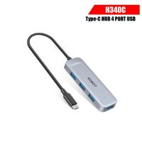 ราคา ROBOT USB-C HUB 4PORT USB3.0 H340C GREY (16999287878)