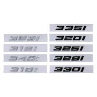 ราคา 3D ABS ตัวอักษรรถด้านหลังป้ายสัญลักษณ์ 316i 318i 320i 325i 328i 330i 335i 340i โลโก้สําหรับ BMW F30 F31 G20 G21 G28 อุปกรณ์เสริม (41030447931)