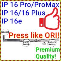 ราคา ใหม่เปิด/ปิดระดับเสียงกล้องปุ่มแอ็คชั่นสวิตช์ Flex Ribbon สําหรับ IPHON 16 Plus 16 Pro Max 16e (44810280720)