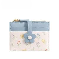 ราคา Florist Cute Aesthetic Womens Folding Wallet Special Edition Womens Wallet - Helwa ID (50207390336)