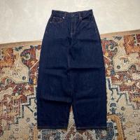 ราคา GU By Uniqlo Baggy Fit Drak Blue Japan Jeans (51303920755)
