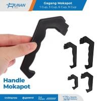 ราคา Coffee Mokapot Handle Replacement 1 - 9 Cup - ด้ามจับทดแทน Moka Pot 3 6 อะไหล่เครื่องชงกาแฟเอสเปรสโซ (40518538048)