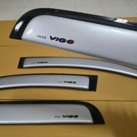 ราคา กันสาด คิ้วประตูรถยนต์ TOYOTA VIGO สีบรอนซ์ ใส่ปี 2004 - 2010 / ใส่แคป 4ประตู ตอนเดียว vigo champ ใส่ได้ (27578323819)