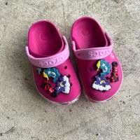 ราคา รองเท้าครอคเด็ก Croc C8 สีชมพู (24161303273)