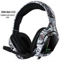 ราคา ONIKUMA K20 RGB CAMOUFLAGE GAMING HEADSET หูฟังเกมมิ่ง หูฟังเล่นเกมส์ (7216080225)