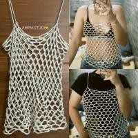 ราคา เสื้อคลุมบิกินี่ เสื้อถักตาข่าย เสื้อถักเที่ยวทะเล (25543274071)