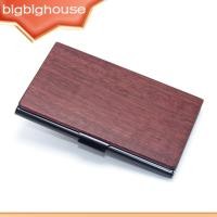 ราคา กระเป๋าใส่นามบัตร แบบไม้ มีสไตล์ สําหรับใส่นามบัตร (25314714371)