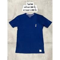 ราคา เสื้อยืดโปโลแขนสั้นสีกรม (มือสอง) (29027069821)