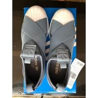 ราคา Adidas Slip on ของแท้ 100% สีเทาฟ้า (2156141104)