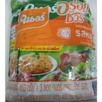 ราคา คนอร์ ผง อร่อยชัวร์ รสหมู ผงปรุงรส รสหมู 400กรัม x 3ซอง (9499378082)