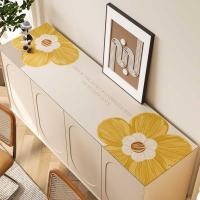 ราคา เสื่อโต๊ะสำหรับตู้ทีวี ตู้รองเท้า Xuanguan Countertop Mat ผ้าคลุมโต๊ะ ตู้ข้างเตียง (26655818436)