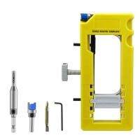 ราคา Top!-Door Hinge Jig Door Hinge Mortiser Hinge Installation Kit Door Hinge Router Mortiser For 3 Inc (44027940875)