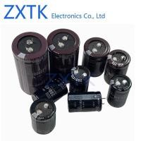 ราคา Bull horn อลูมิเนียม Electrolytic Capacitor 250V 400V 450V 47uf/68uf/82uf/100uf/120uf/150uf/390uf/470uf/560uf/820uf inum Electrolytic Capacitor Lum (27979342723)