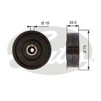 ราคา ลูกรอกสายพานหน้าเครื่อง 80MM BENZ W203 W204 W211 W212 X164 X204 W164 W221 C209 C219 R171 W639 M272 M273 (19820909495)