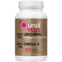 ราคา Qunol Plus Ubiquinol with Omega-3 Fish Oil - Antioxidant Supplement for Heart Health and Energy Production, Active Form (26066612102)