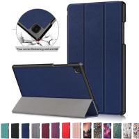 ราคา สําหรับ Samsung Galaxy Tab A7 7 2020 SM T500 T505 กรณีพับขาตั้งแม่เหล็กสําหรับ Funda Samsung Tab A7 10.4 นิ้วเด็ก + ปากกา (22659964948)