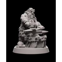 ราคา [FGพร้อมส่ง] Dwarven Black Smith (งานเรซิ่นยังไม่ลงสี) สูง 3.2 Cm (26858260309)