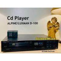 ราคา CD-01-161025 ALPINE/LUXMAN D-100 เครื่องเล่นซีดีมือสองจากประเทศญี่ปุ่น แถมหม้อแปลงไม่มีรีโมท (43574435527)